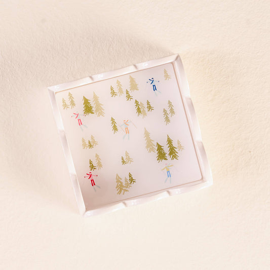 Aprés Ski Scallop Tray