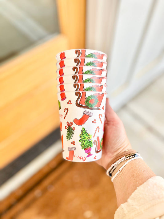 All Things Christmas 6pk Cups