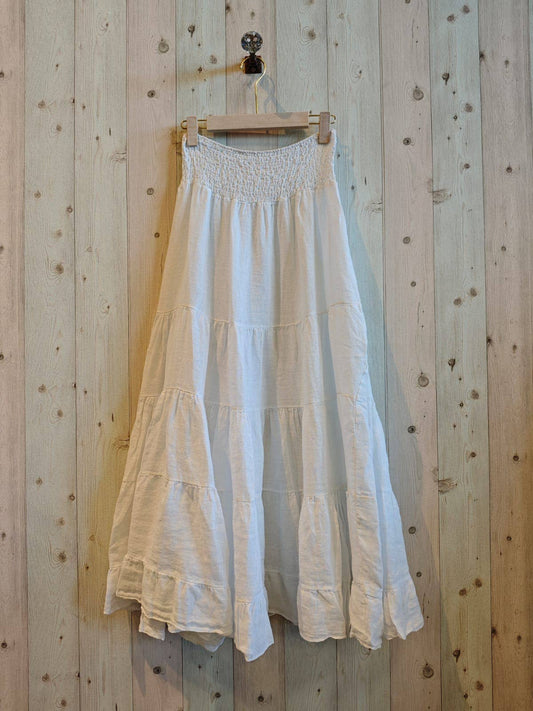 Blank Linen Skirt