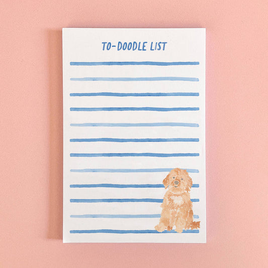 Goldendoodle To-Do Dog Notepad