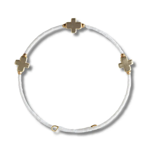 Faithful Gold Bangle