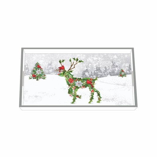 Holiday Topiary Tray