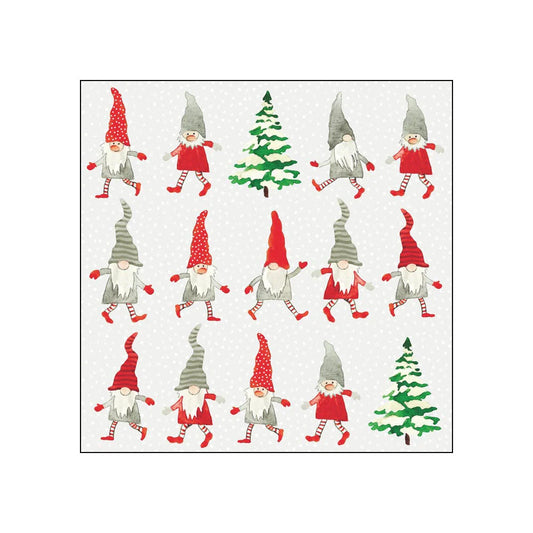 Dancing Gnomes Cocktail Napkins