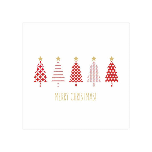 Tree Parade Cocktail Napkins
