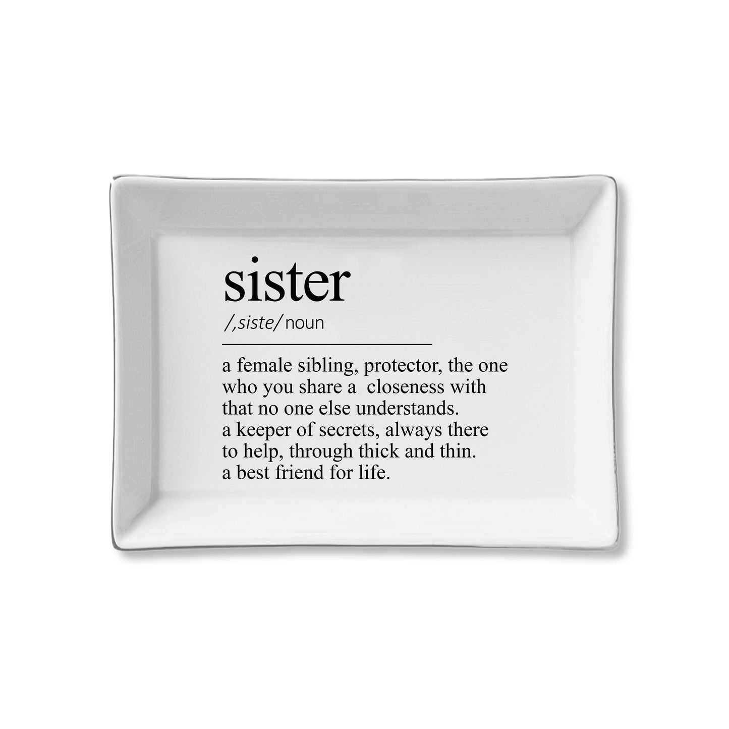 Ceramic Tray - Sister