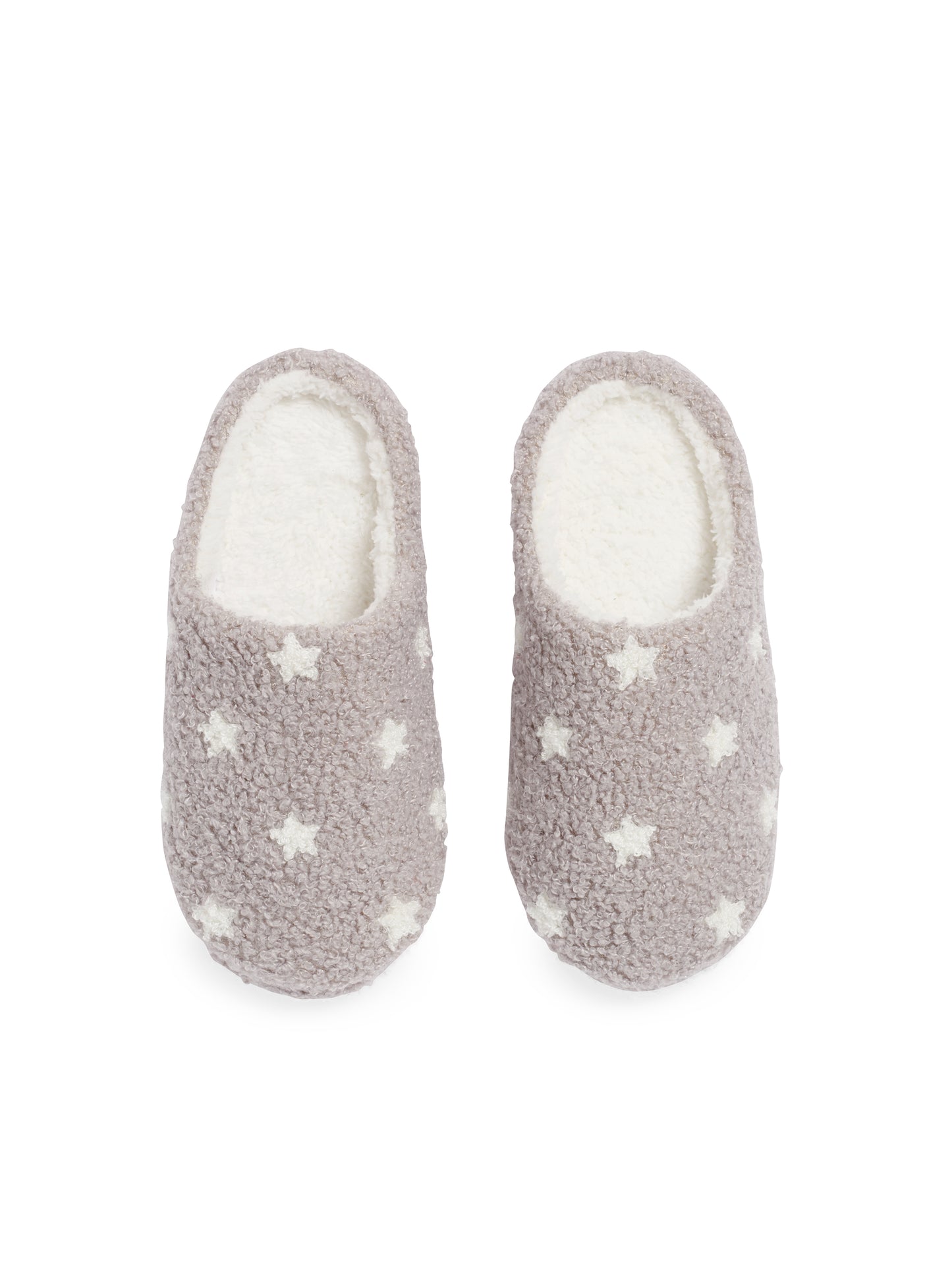 Grey Star Slippers