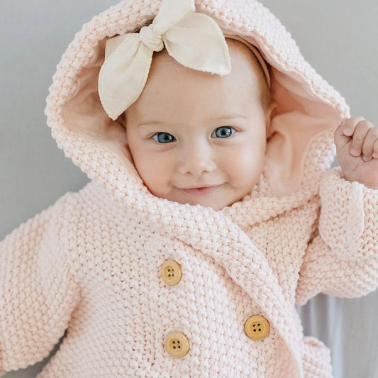 Crochet Baby Hoodie Sweater