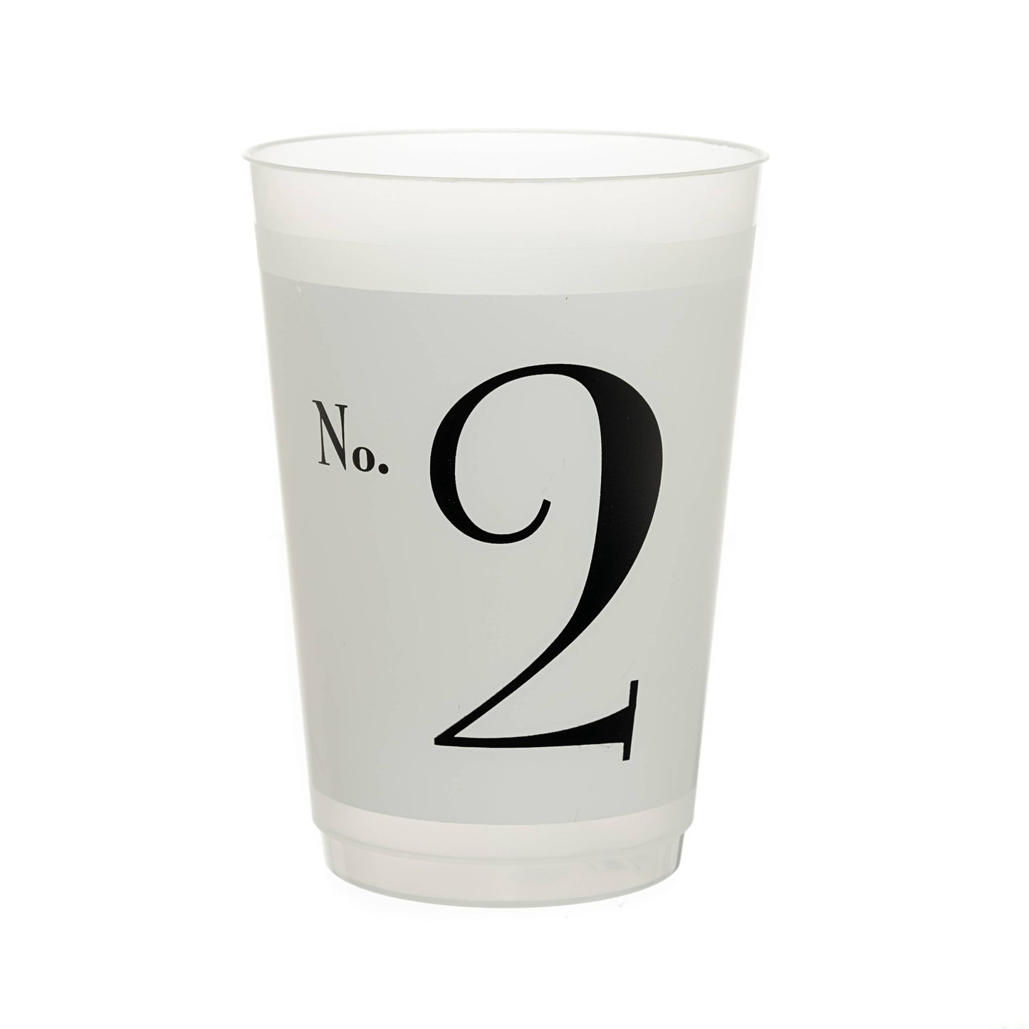 Numbers 12 pk Cups