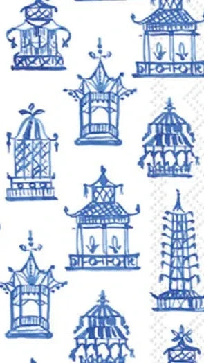 Blue Pagoda Guest Towels