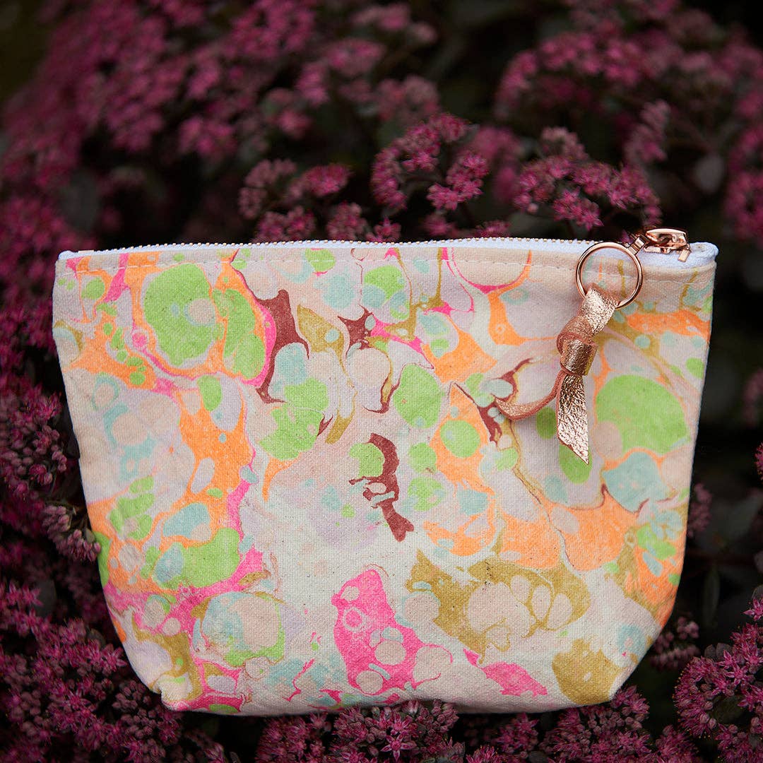Marbled Small Pouch Bag