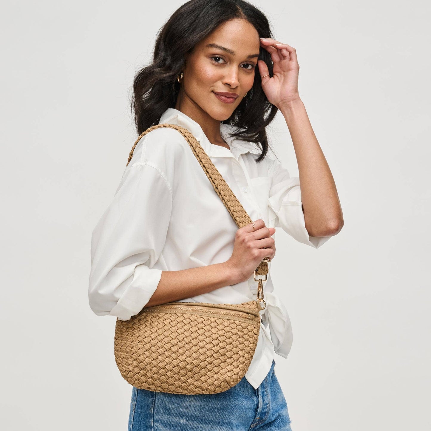 Ethereal Woven Crossbody