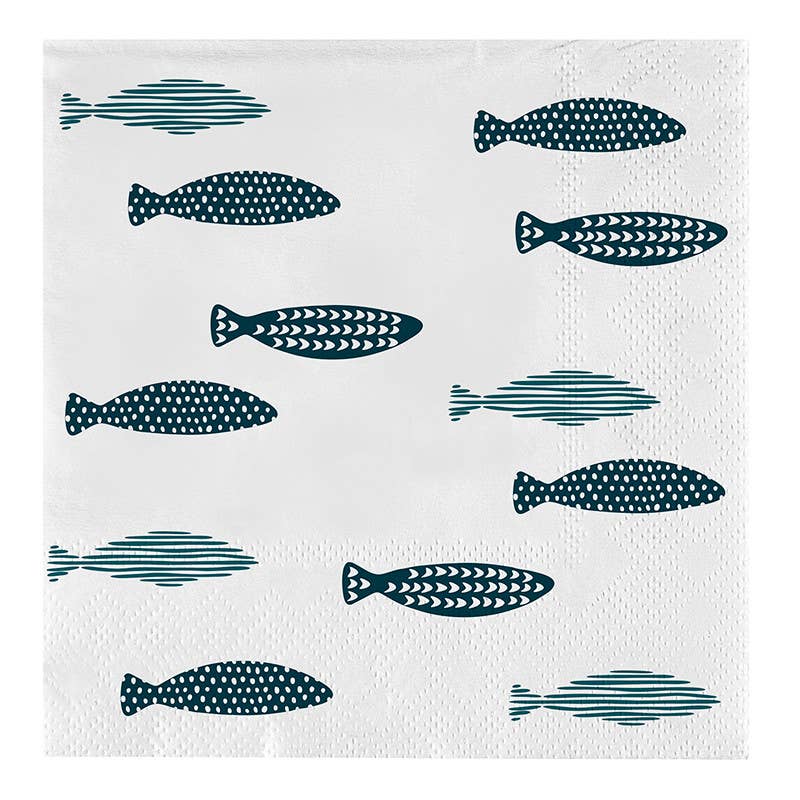 Fishes Cocktail Napkins