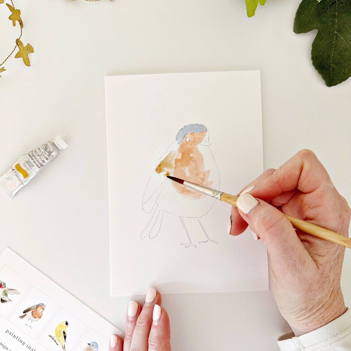 Backyard Birds Watercolor Notecards