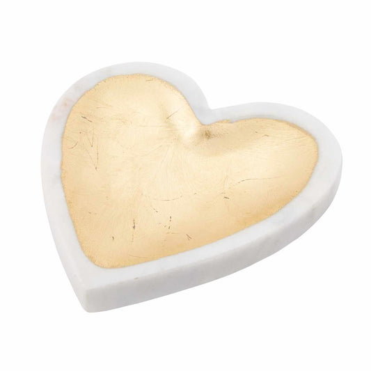 Marble Foil Heart Tray