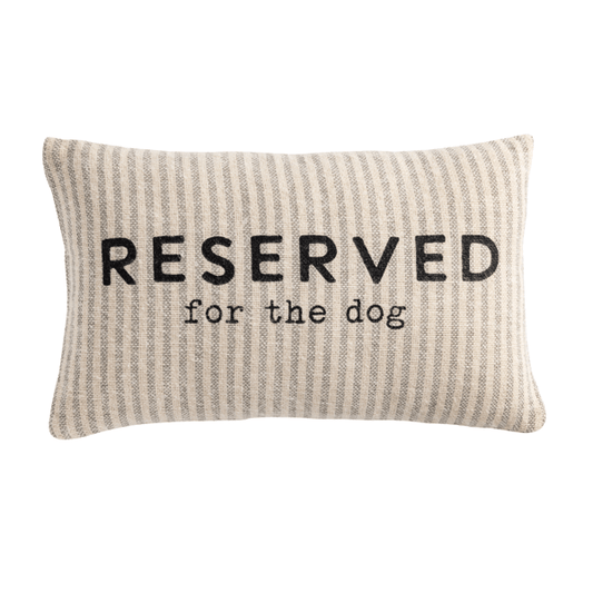 Reserved pillow