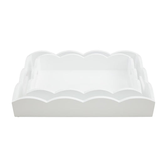 Scallop Lacquer Tray
