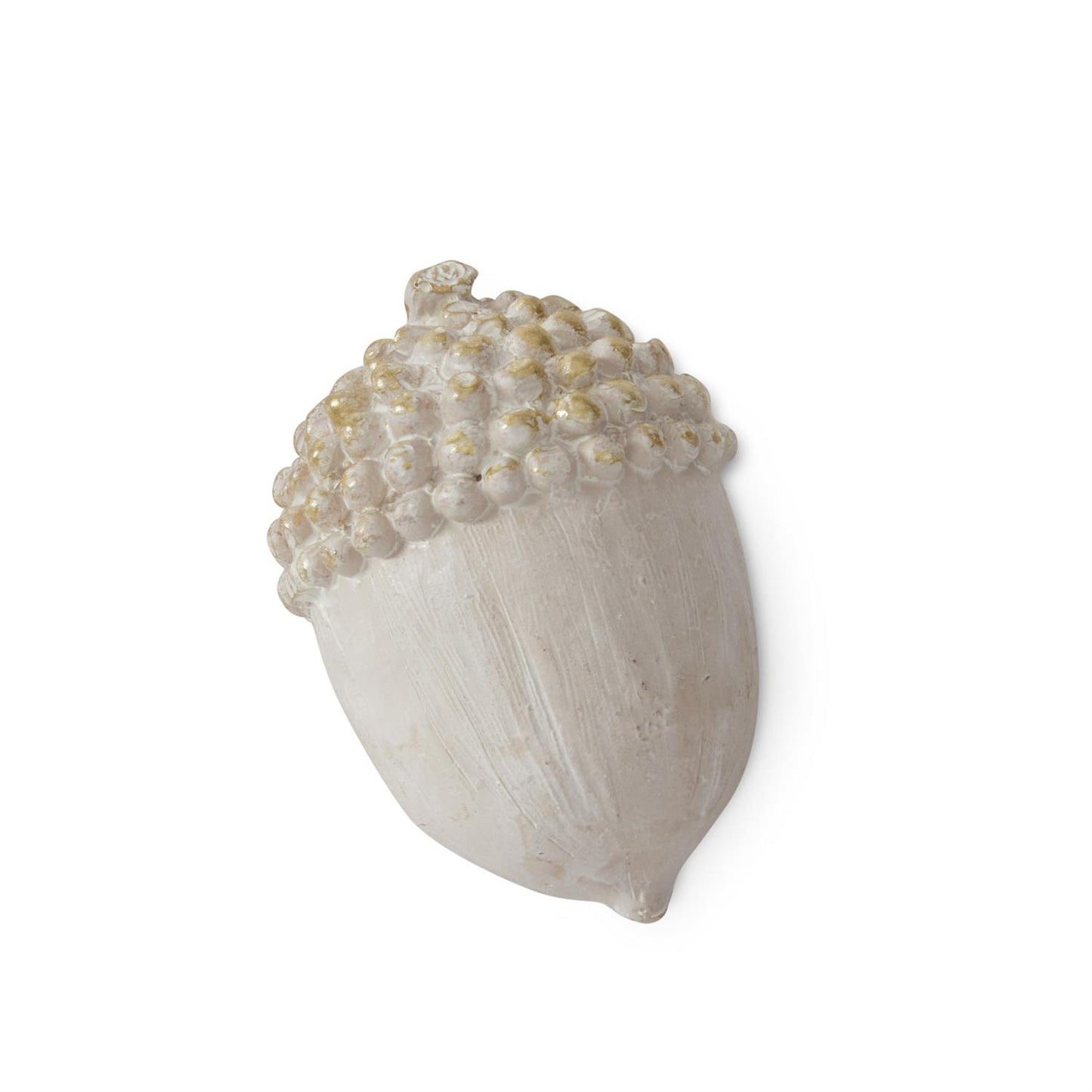 Cream w/Gold Acorn