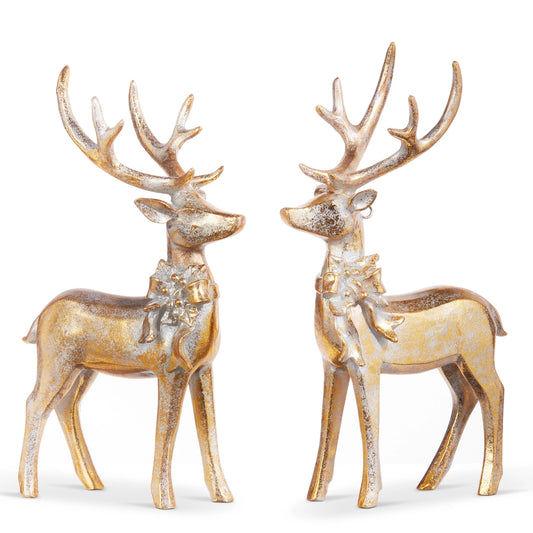 Gold Deer Ornament