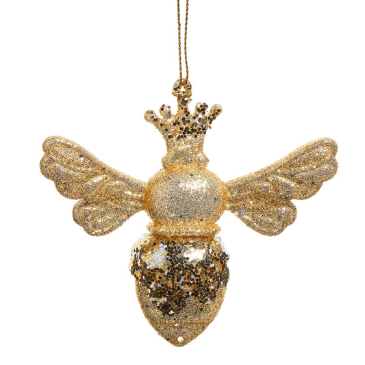 Crowned Bee Ornament