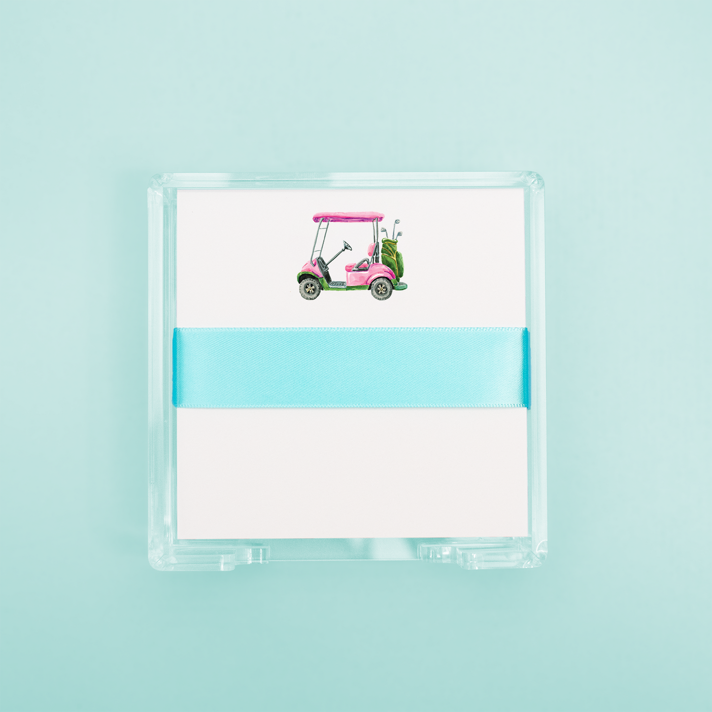 Pink Golf Cart Pad Set