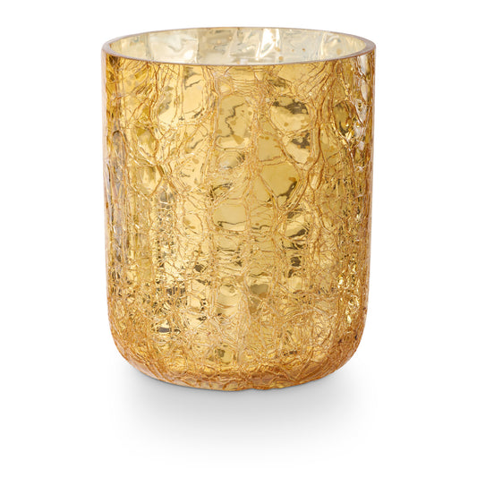Cardamom Pomander Small Boxed Crackle Glass Candle