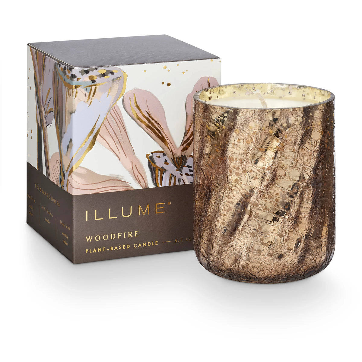 Woodfire Sm Boxed Crackle Candle