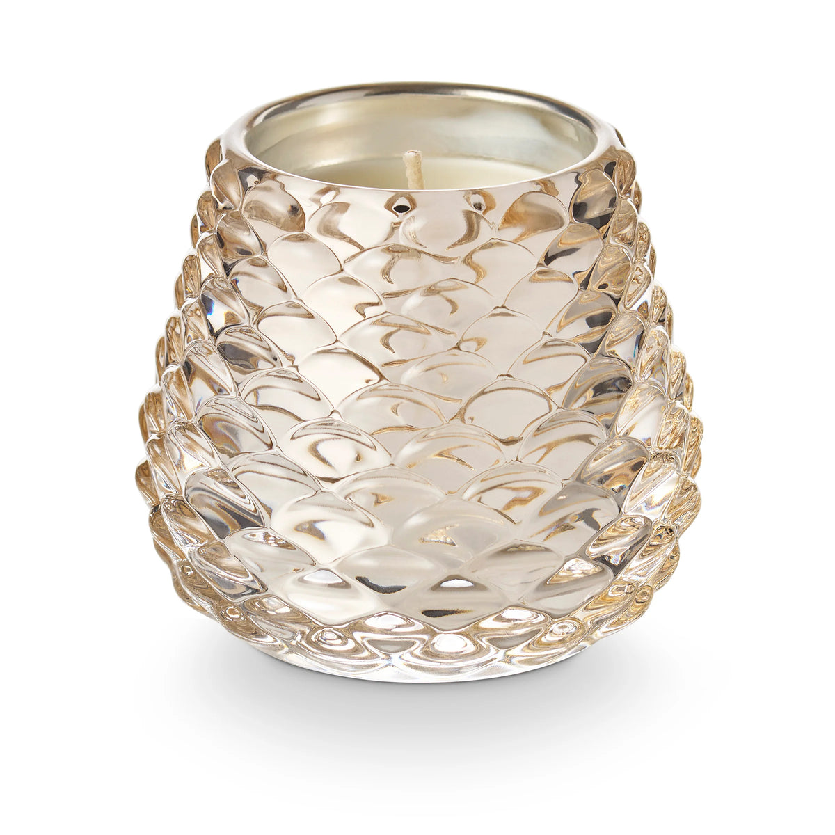 Winter White Pinecone Candle