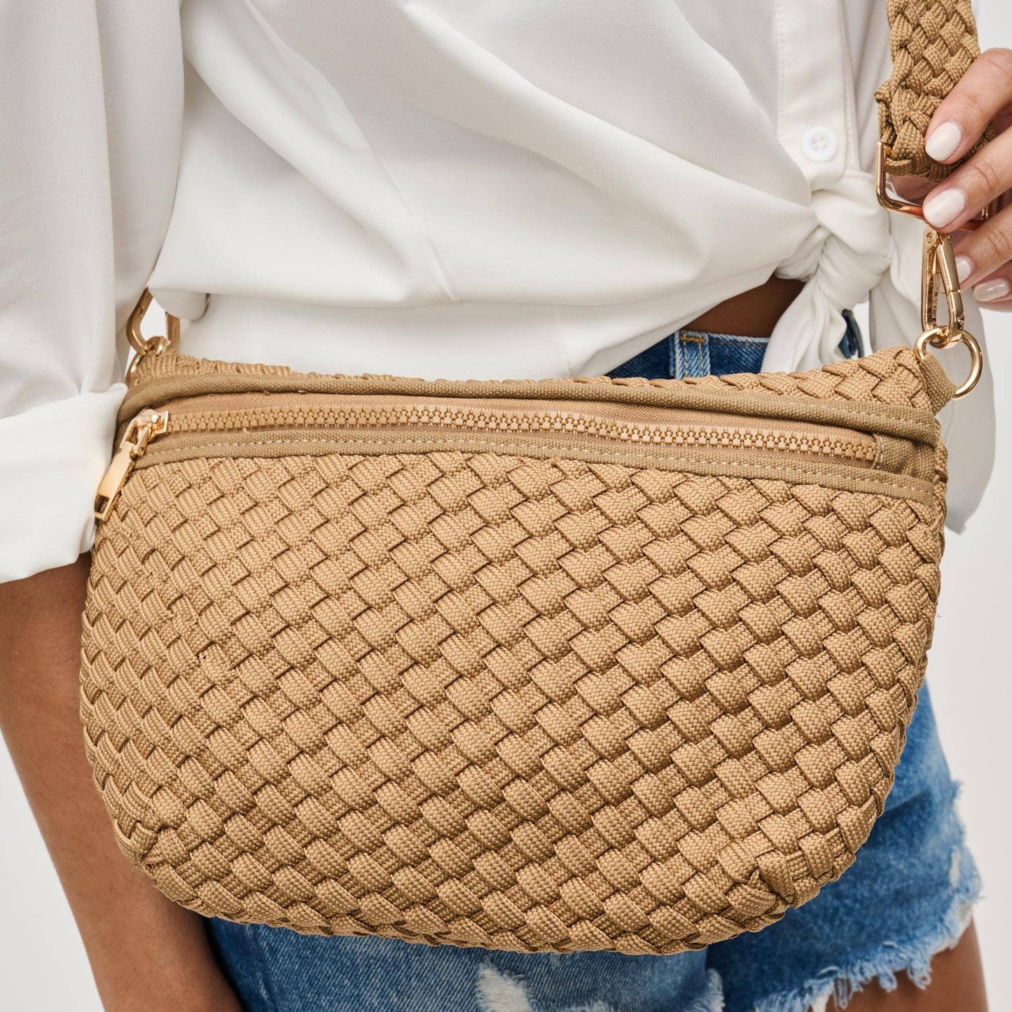 Ethereal Woven Crossbody