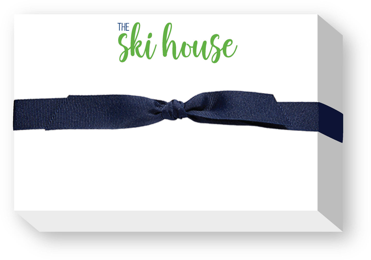 The Ski House Notepad