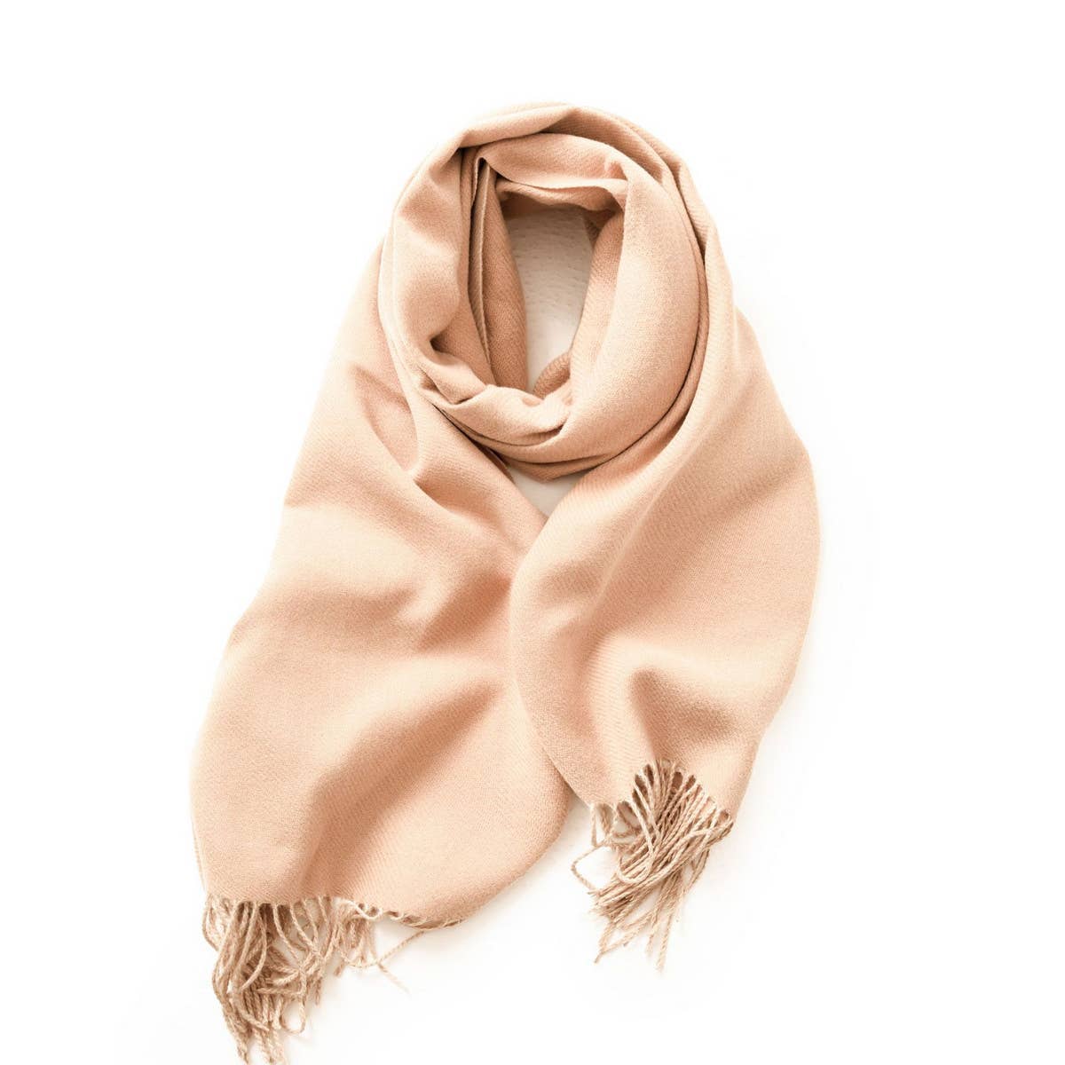 Faux Cashmere Tassels Scarf