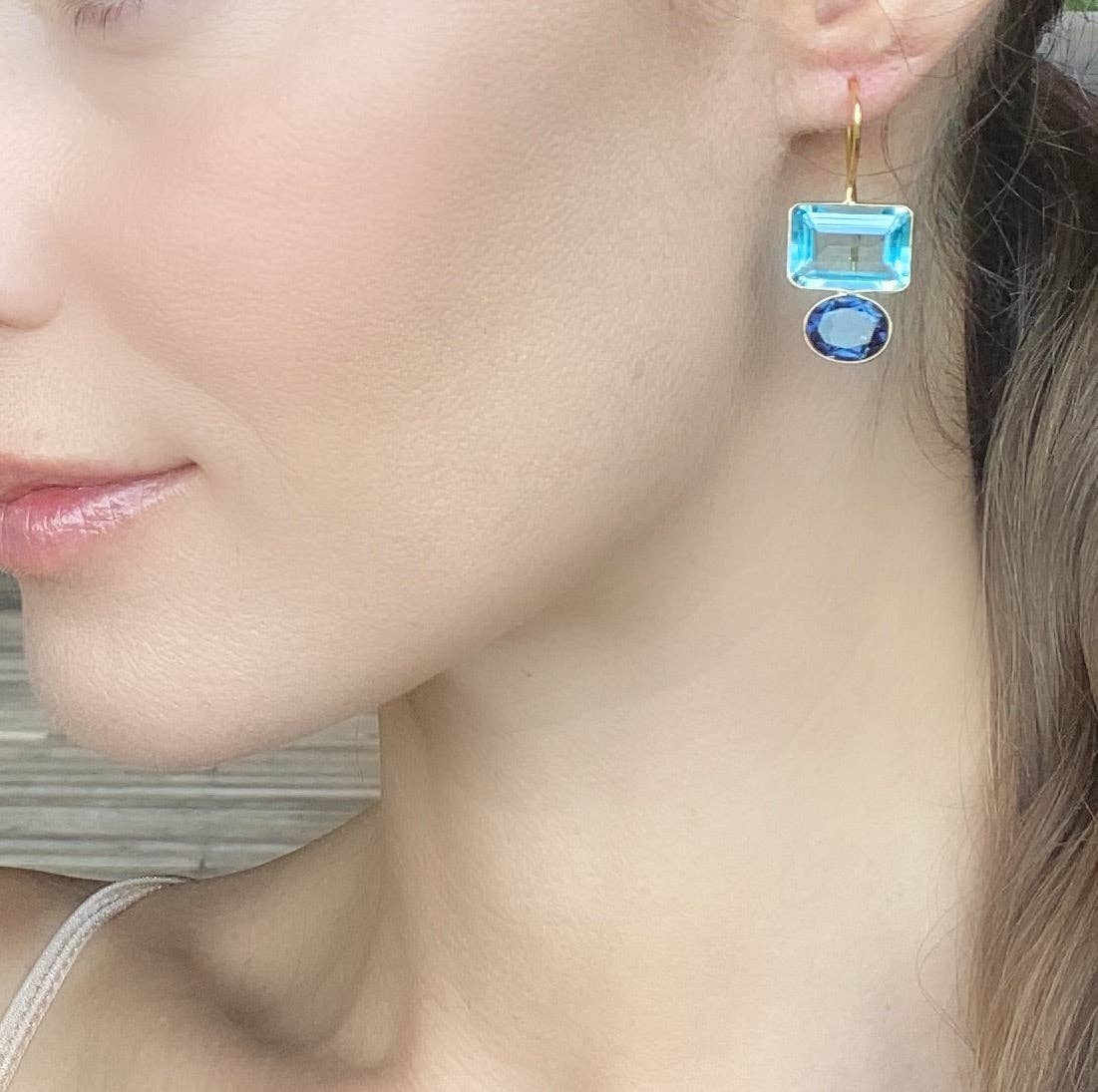 Sky Royal Blue Valencia Earring