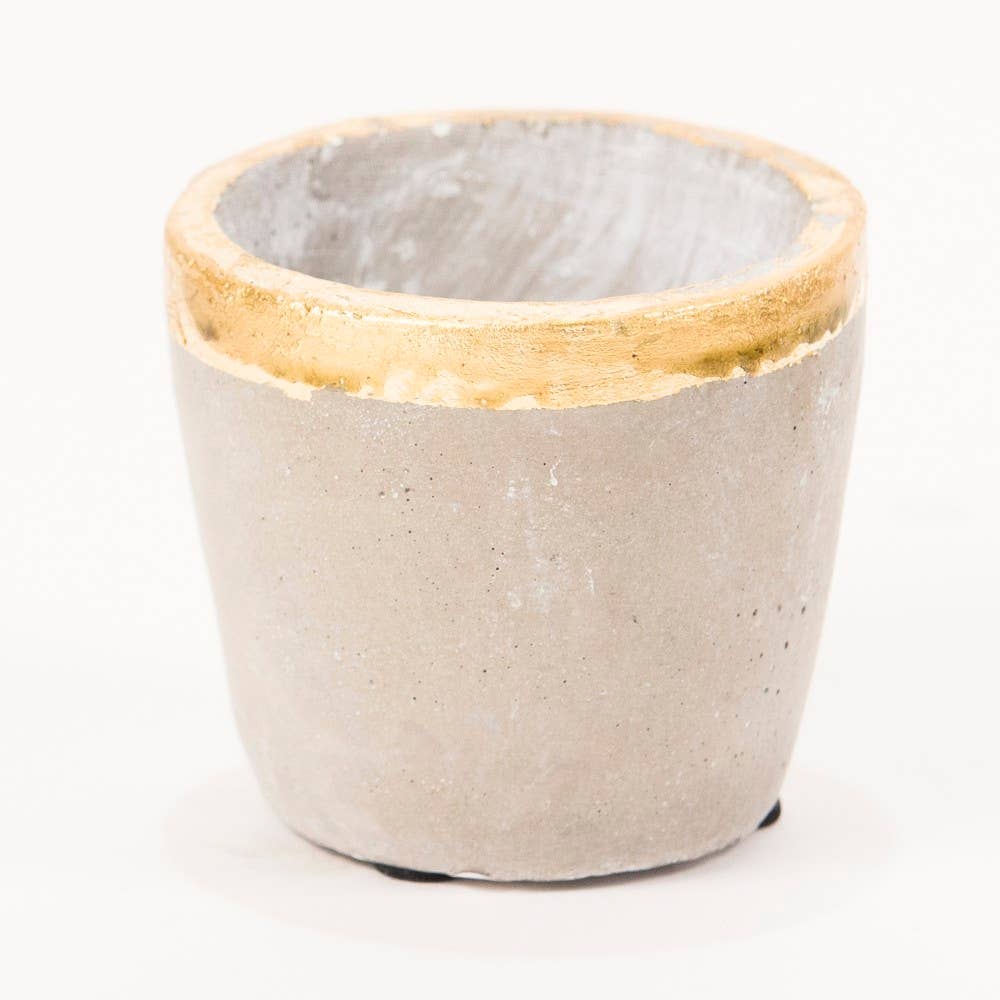 Stockholm Gold Rimmed Votive Holder