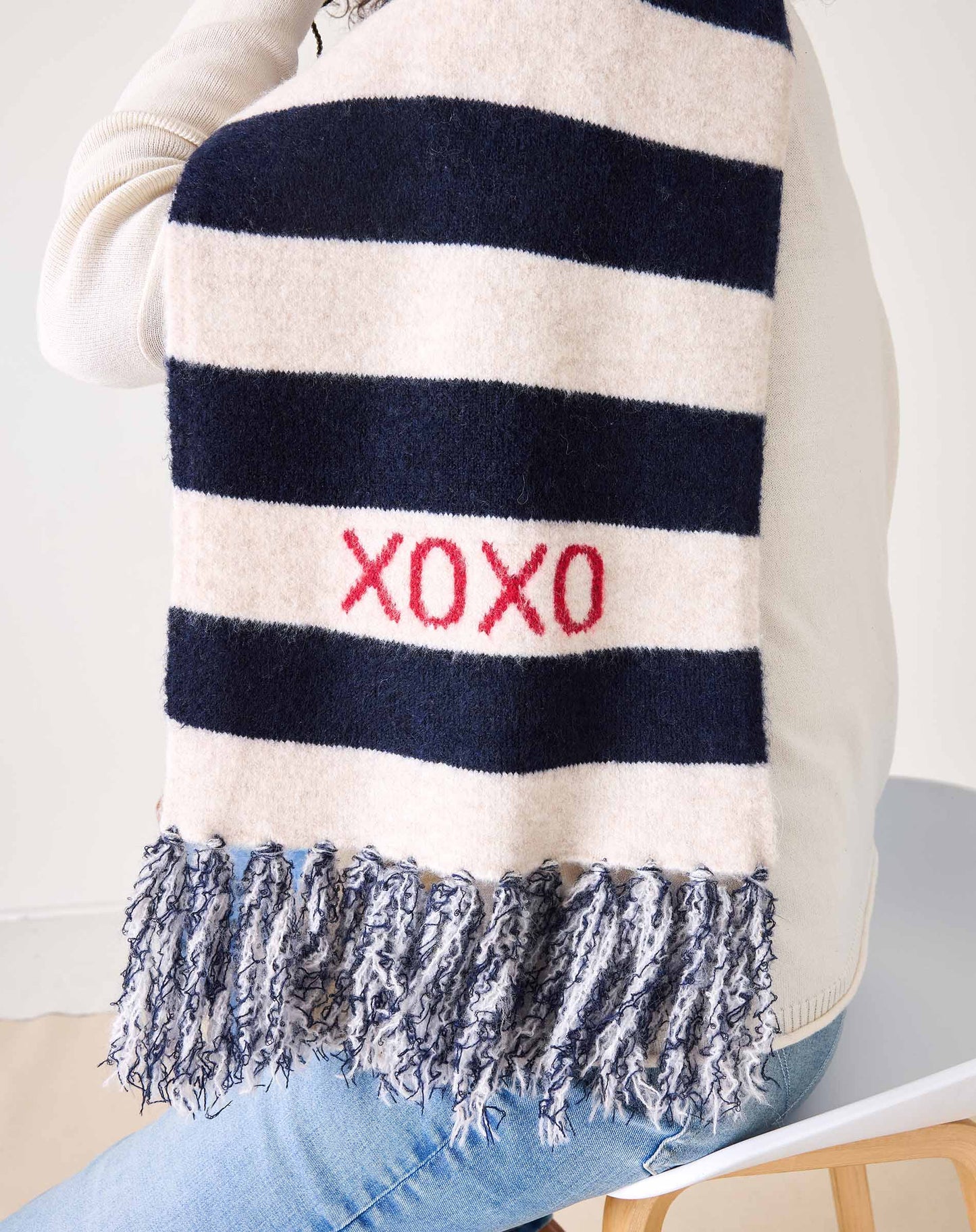 Sailor Love Whipstitch Scarf