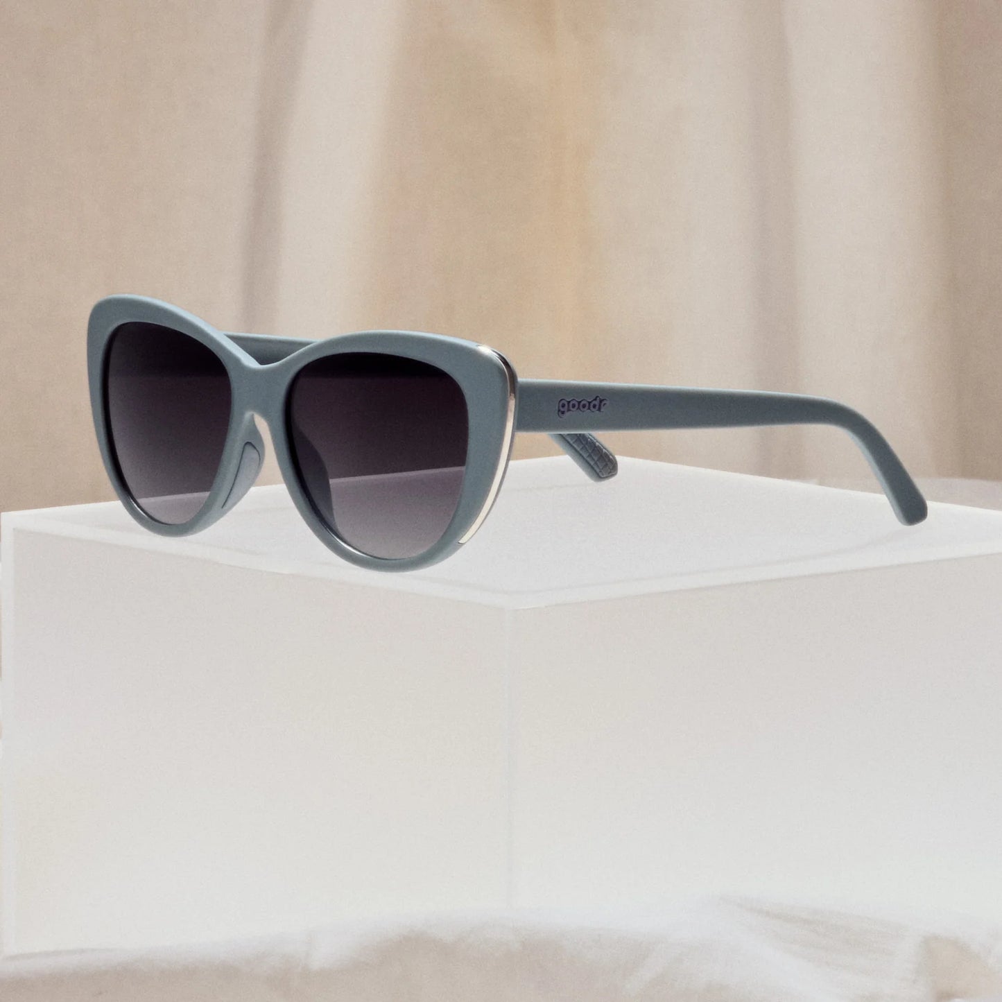 Not Gray, Diet Black Sunglasses - Runaway