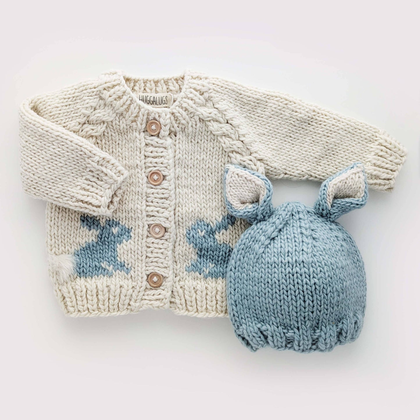 Blue Bunny Cardigan