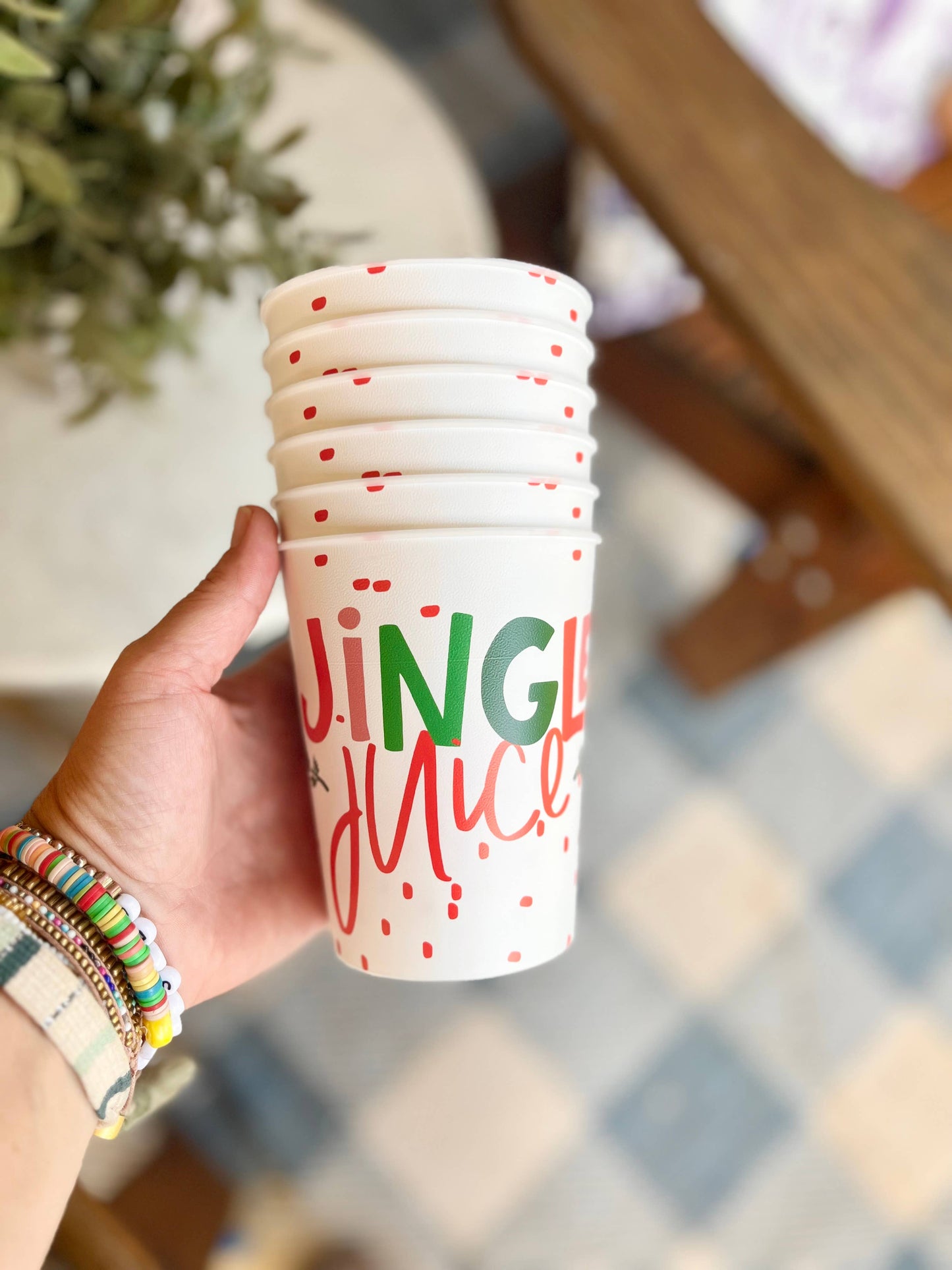 Festive Jingle Juice 6pk Cups