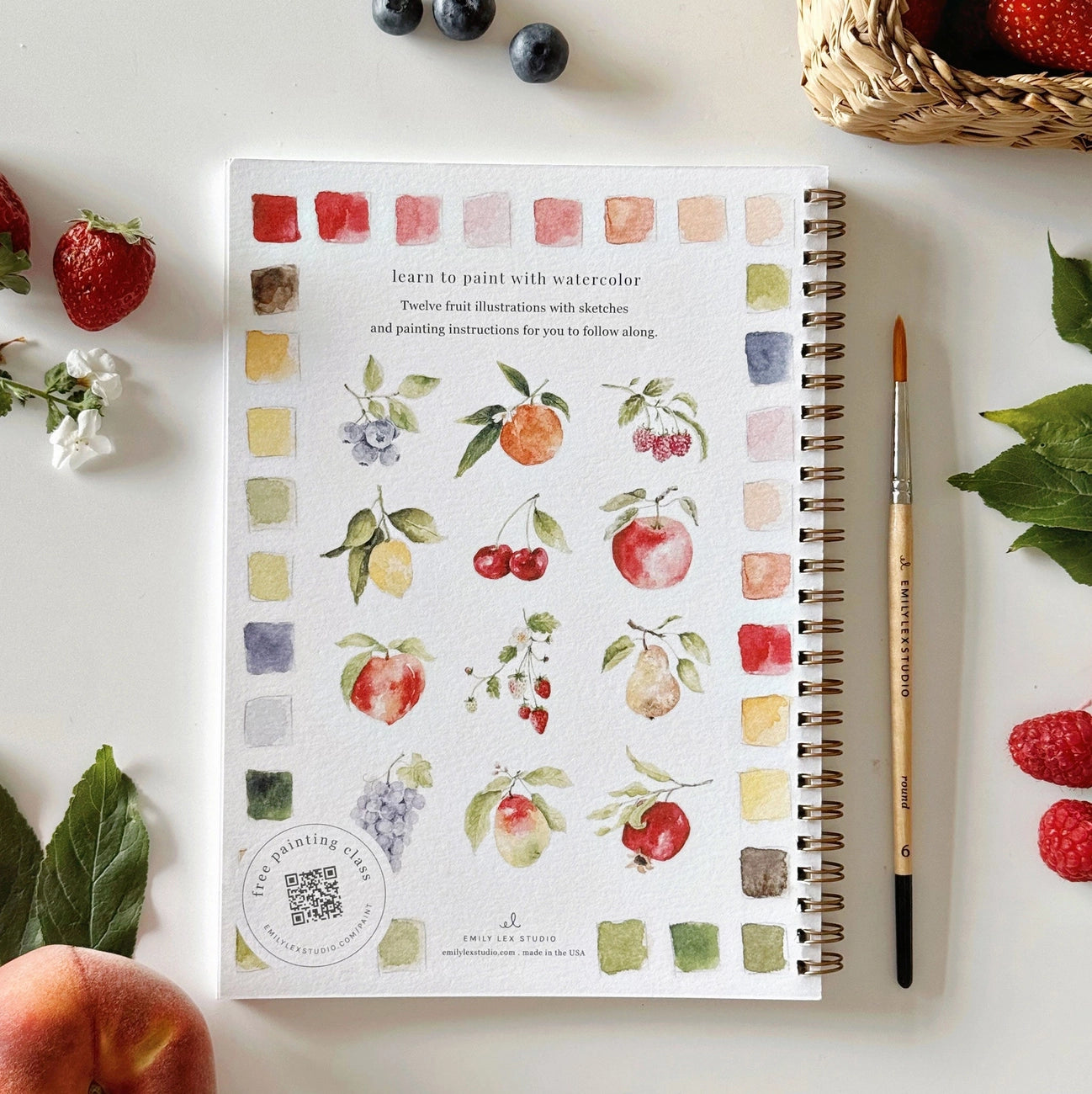 watercolor workbook