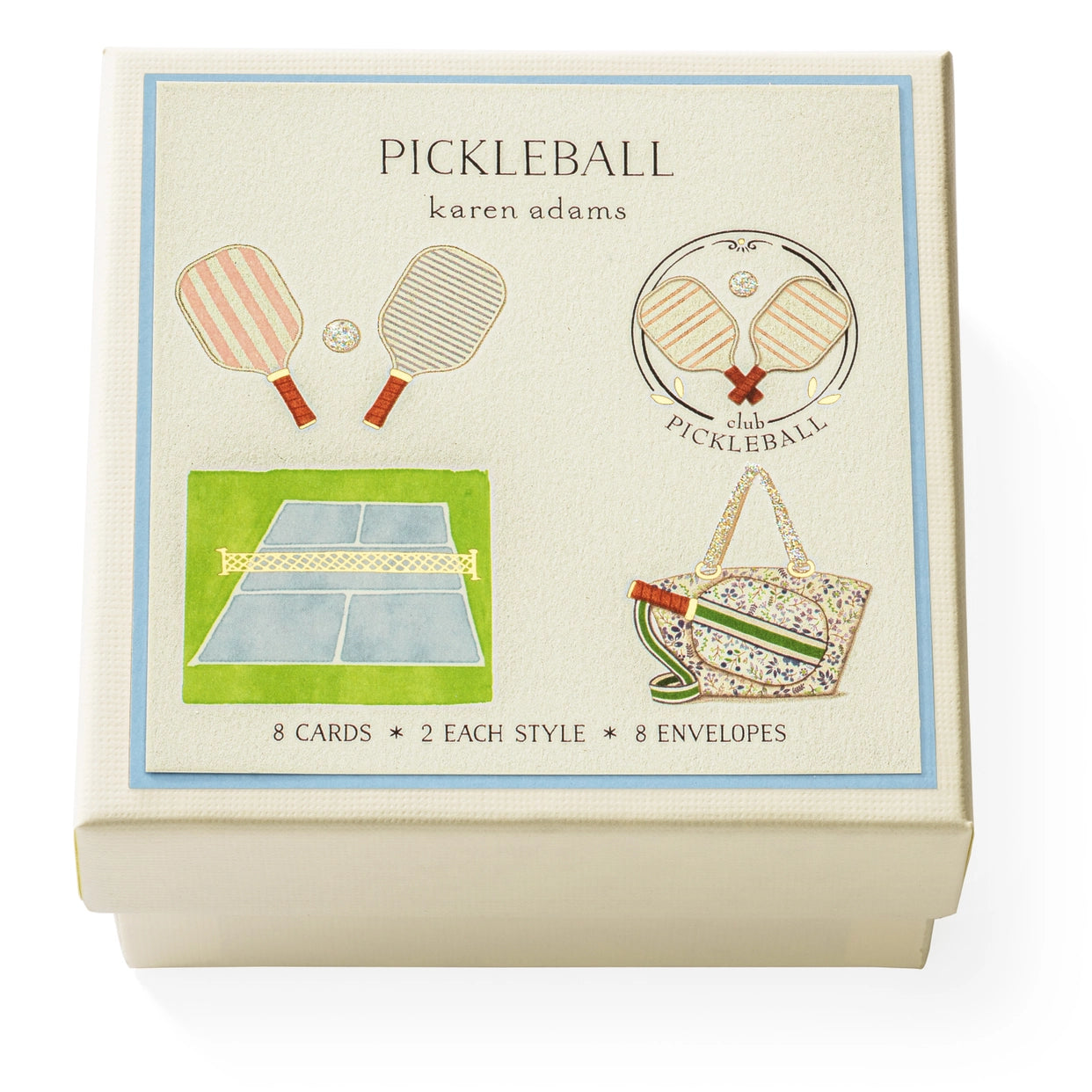 Karen Adams Sm Note Card Box