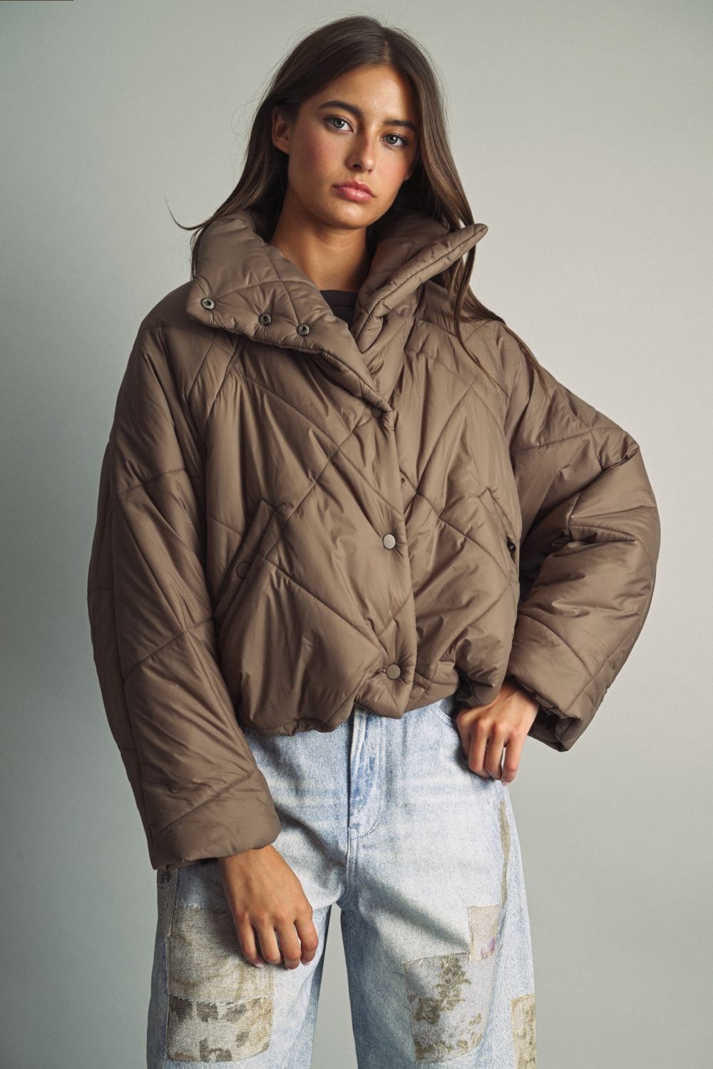 Puffer Brown Jacket