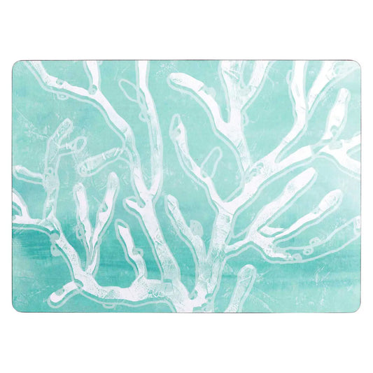Cerulean Sea Coral  Placemats