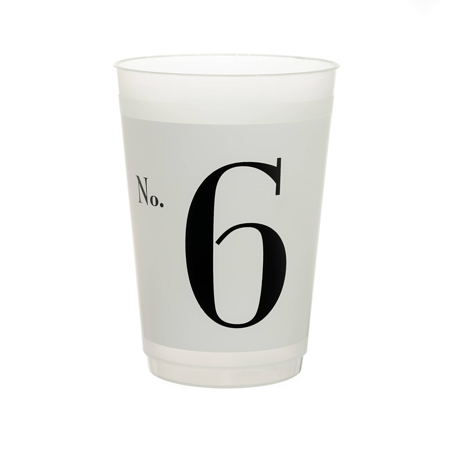 Numbers 12 pk Cups