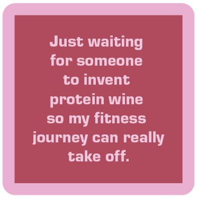 Drinks On Me Coaster