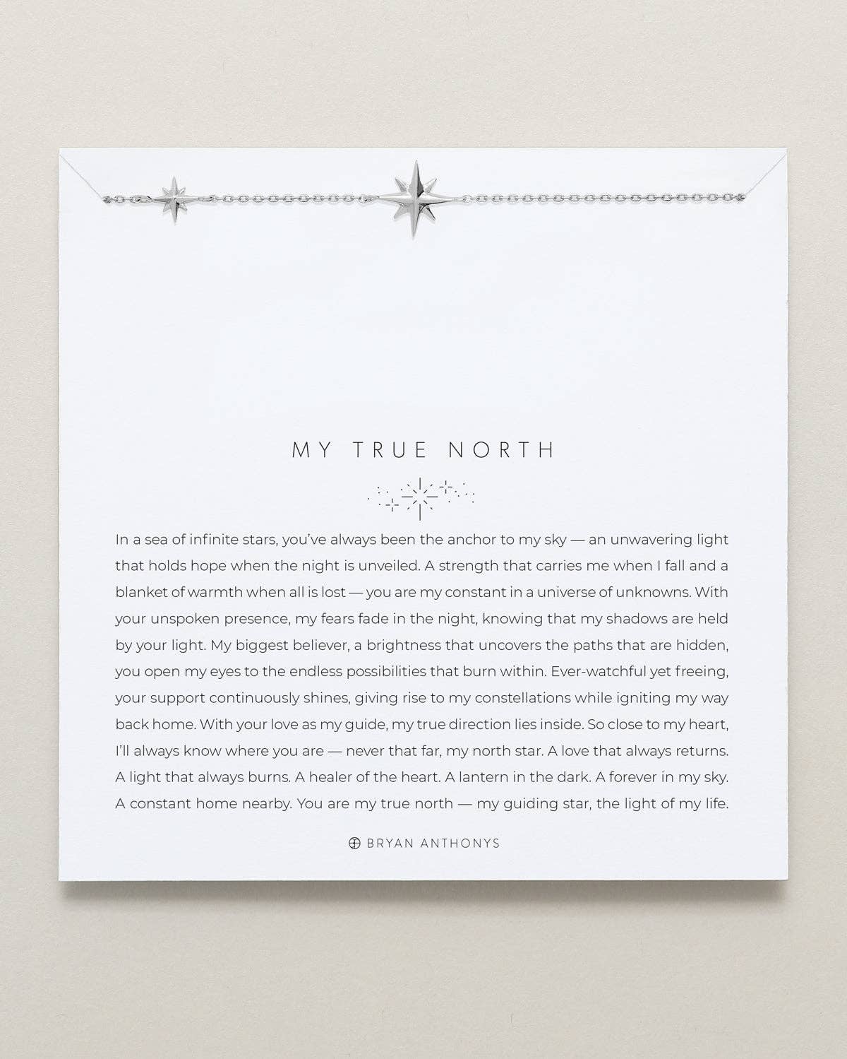 My True North Dainty Necklace