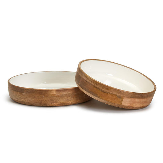 Hand-Crafted Pedestal Bowls