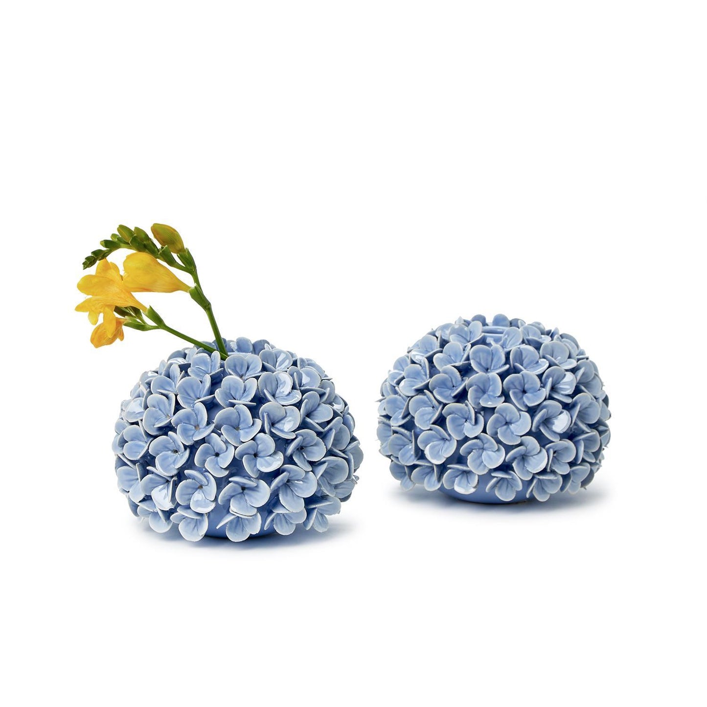 Hydrangea Vases Candle Holders