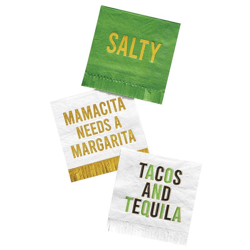 Salty Cocktail Napkin