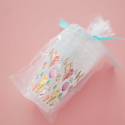 Seashells 6pk Cups