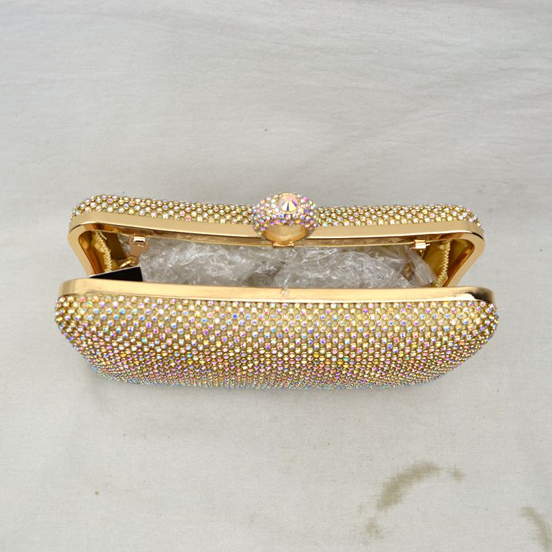 Sparkle Pearl Handle Clutch