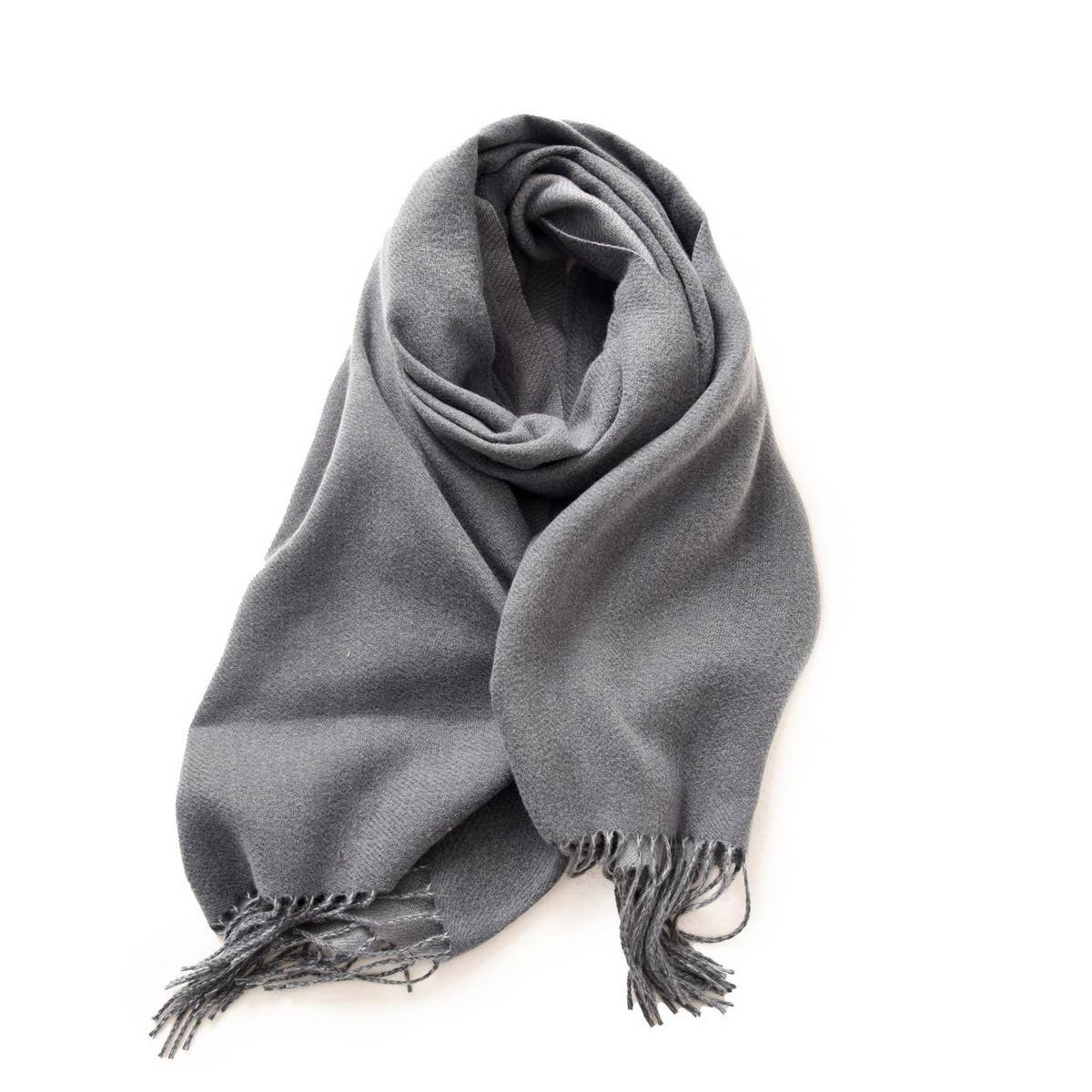 Faux Cashmere Tassels Scarf