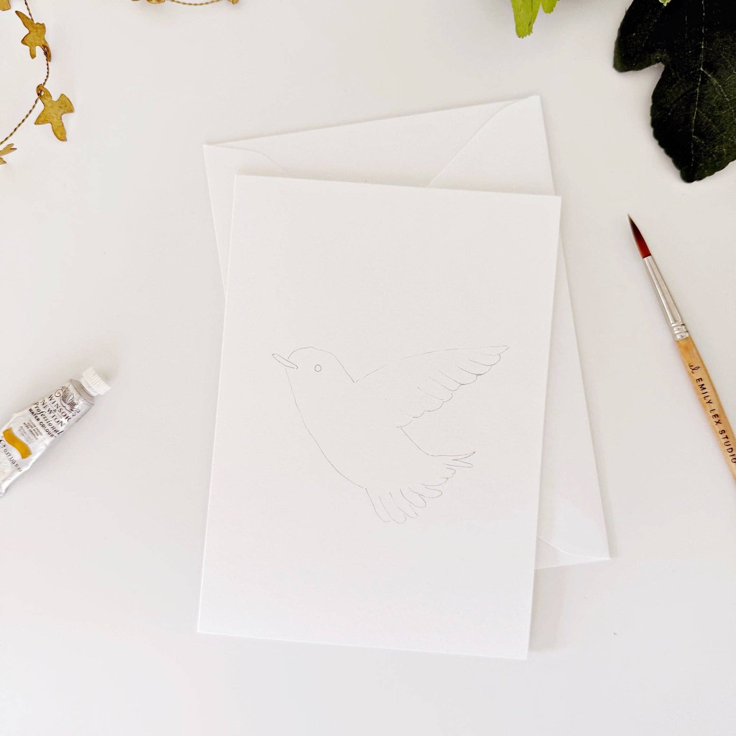 Backyard Birds Watercolor Notecards